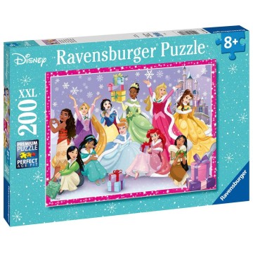 Puzzle 200 pz. XXL: Disney Princess Christmas