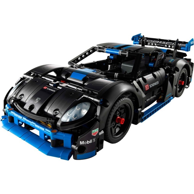 LEGO-42176 Coche de Carreras Porsche GT4 e-Performance