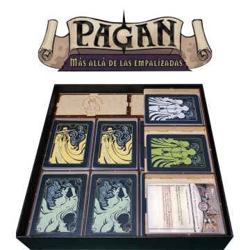 Inserto compatible con PAGAN (Base +  Exp. Más allá de las Empalizadas + 3 Expansiones)
