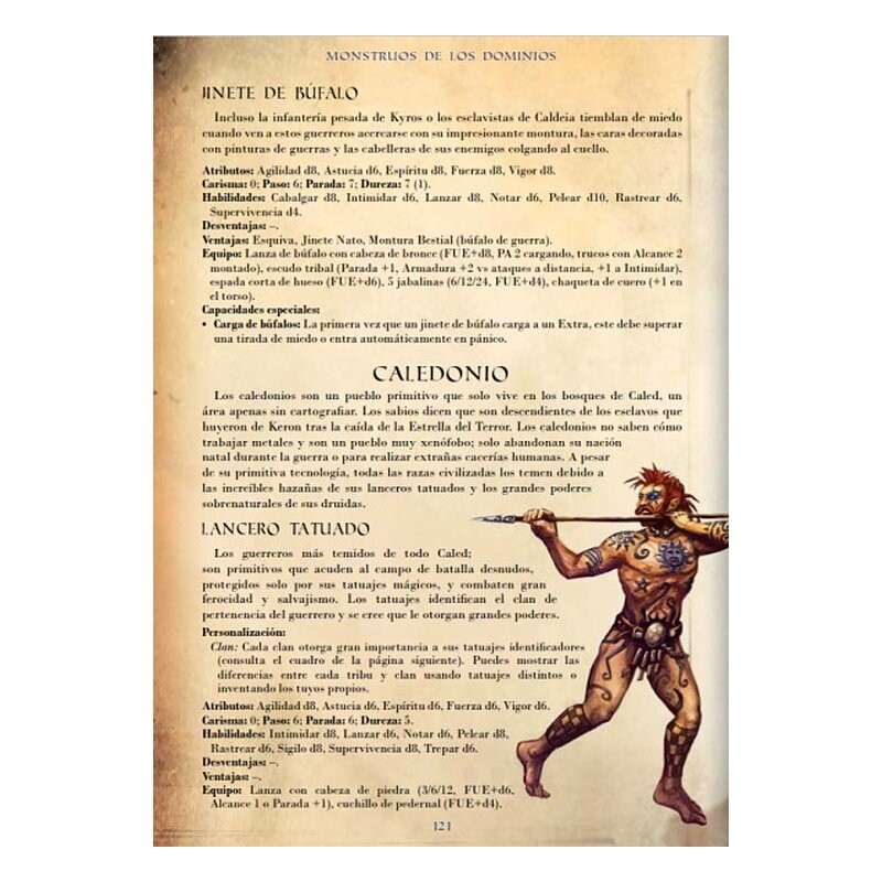 Guía Del Director - Savage Worlds Bestias Y Bárbaros