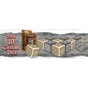 Skull Tales: ¡A toda vela!: Set de 10 dados personalizados