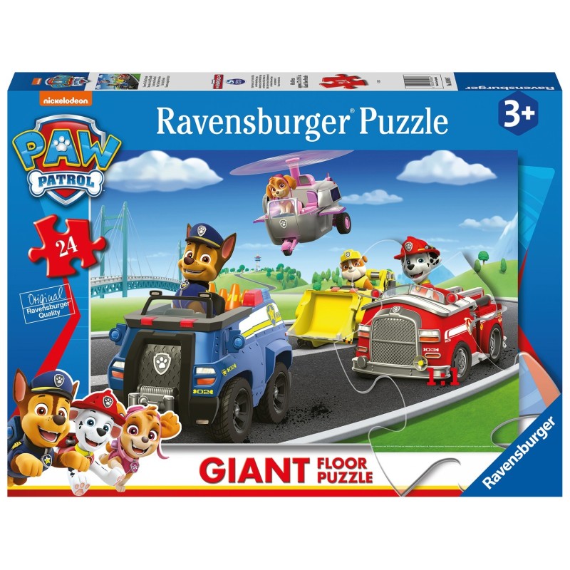 Puzzle 24 giant Pavimento: Paw Patrol