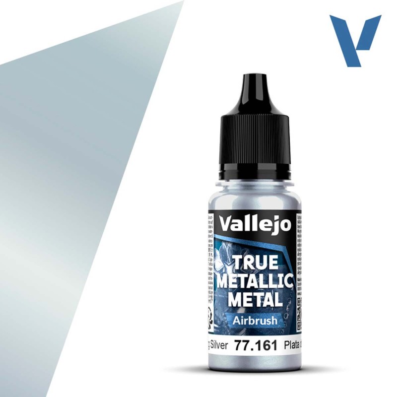 TMM AIRBRUSH 161-18ML PLATA DE LEY