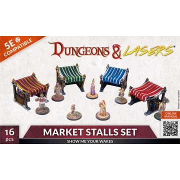 Market Stalls Set - Dungeons & Lasers