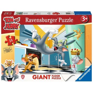 Puzzle 24 giant Pavimento: Tom & Jerry