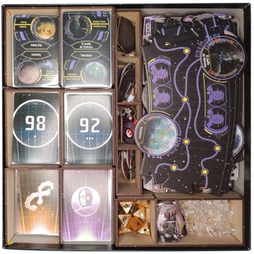 Inserto compatible con STAR WARS EL BORDE EXTERIOR (Base + Exp. Asuntos pendientes)