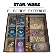 Inserto compatible con STAR WARS EL BORDE EXTERIOR (Base + Exp. Asuntos pendientes)