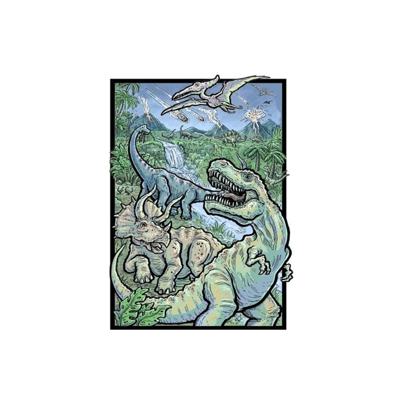 Dinosaurs 3D Jigsaw Puzzle (500 Pieces)