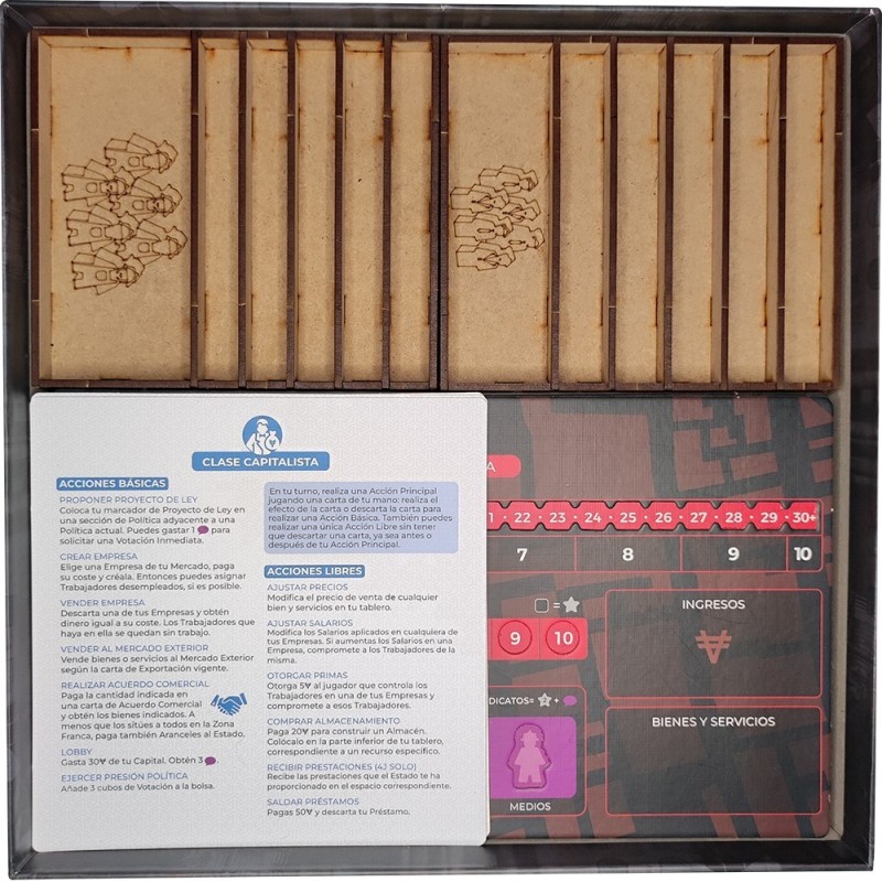 Inserto compatible con HEGEMONY (Base + Historical events Exp.)
