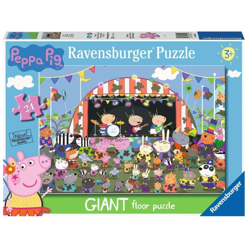 Puzzle 24 giant Pavimento: Peppa Pig C - 24 Giant puzzle