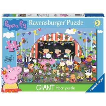 Puzzle 24 giant Pavimento: Peppa Pig C - 24 Giant puzzle