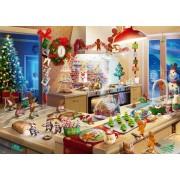 Puzzle 1000 pz - Illustrati: Recreo navideño