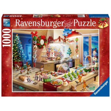 Puzzle 1000 pz - Illustrati: Recreo navideño