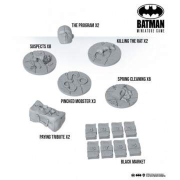 Organized Crime Markers - Batman Miniature Game (Inglés)