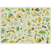Green Jigsaw Puzzle (1000 pieces)