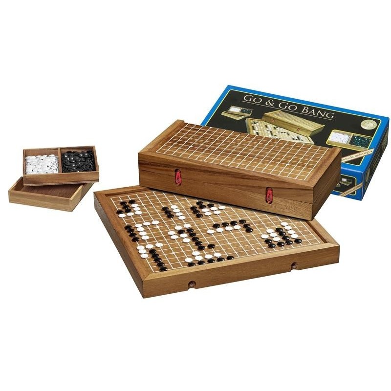 Juego Go en estuche madera