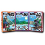 Pack de 3 Sherlock Q8: Piratas - Plumas y brea, Pasados por agua y Chamanes y Mocasines