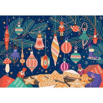 Puzzle Adorno Navideño 200pzas