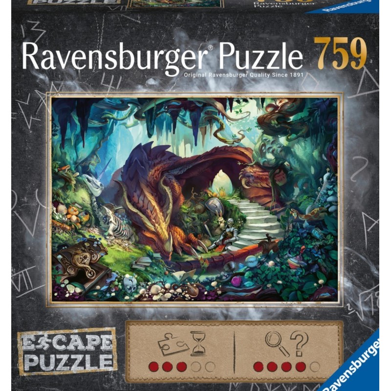 Escape Puzzle 759 pz: El dragón