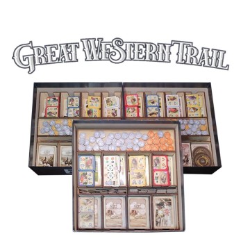 Inserto compatible con GREAT WESTERN TRAIL (Base + Exp./ Argentina / Nueva Zelanda)