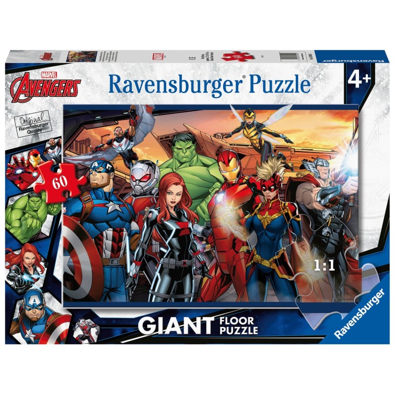 Puzzle 60 pz Giant: Avengers