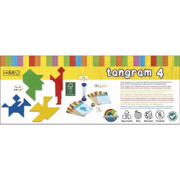 4 Tangrams Madera