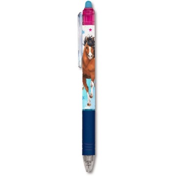Bolígrafo de gel con goma