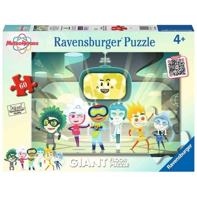 Puzzle 60 pz Giant: Meteo Hereos