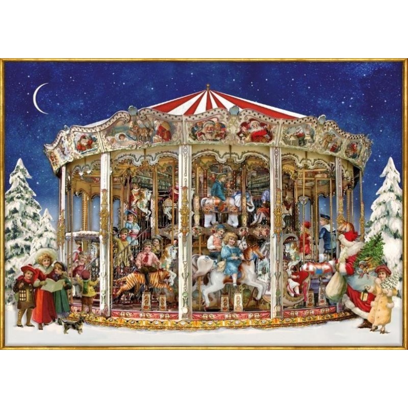 Nostalgic Christmas Merry-Go-Round (72438) Puzzle 1000 Pieces