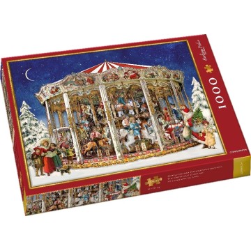 Nostalgic Christmas Merry-Go-Round (72438) Puzzle 1000 Pieces