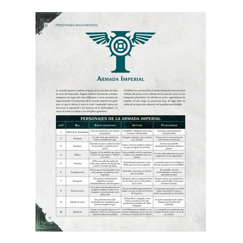 W40K Imperium Maledictum - Pantalla del Director + Miscelánea Machariana