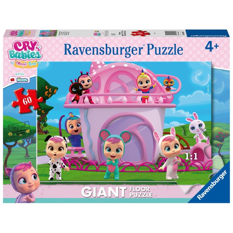 Puzzle 60 pz Giant: Cry Babies