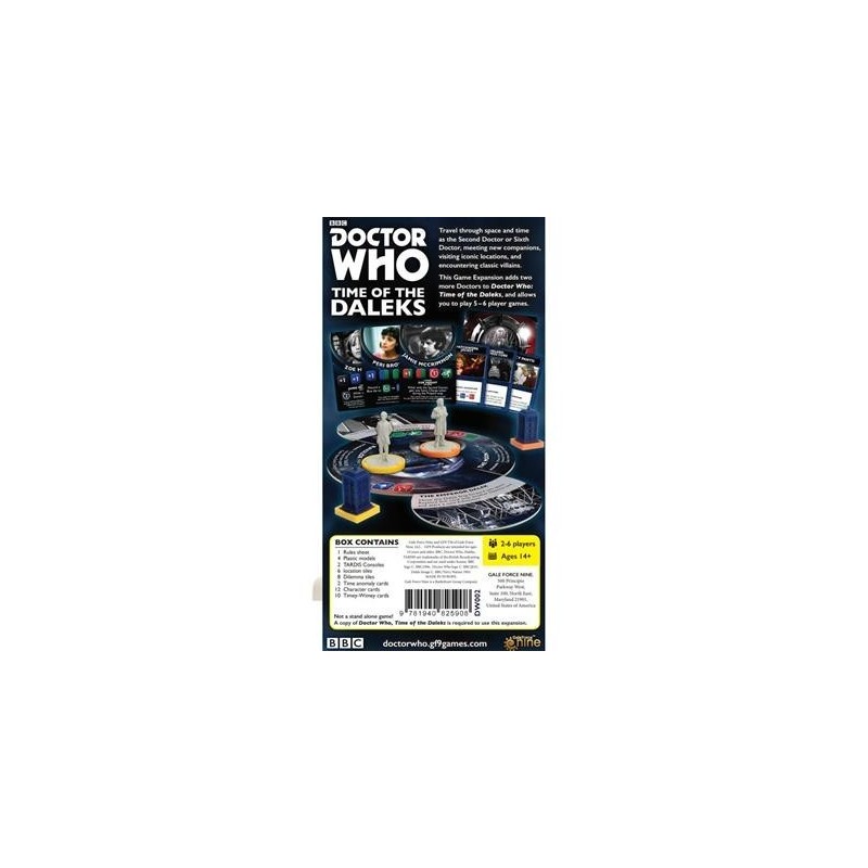 Second Doctor & Sixth Doctor - Doctor Who: Time Of The Daleks (Inglés)