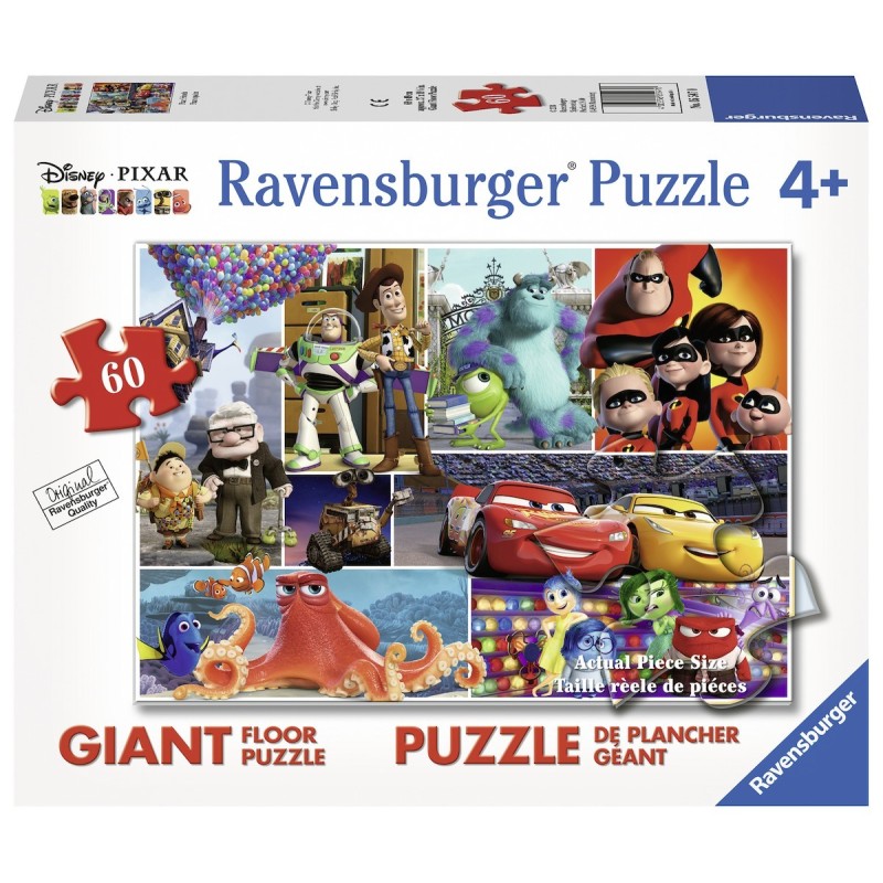 Puzzle 60 pz Giant: Disney Pixar Friends