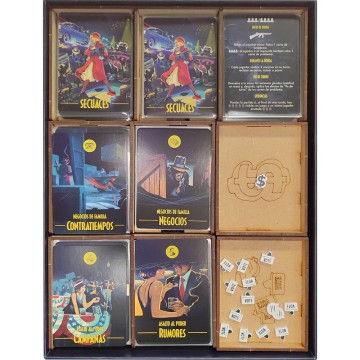 Inserto compatible con FICTIONS: MEMORIAS DE UN GANGSTER
