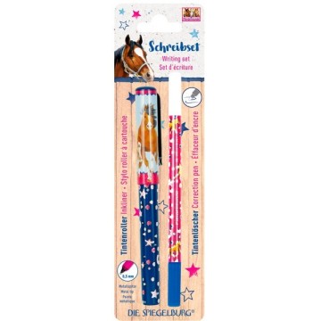Bolígrafo de tinta con borrador