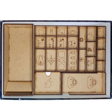 Inserto Compatible con LAS RUINAS PERDIDAS DE ARNAK 2.0 (base + Expansión 1 + Expansión 2)