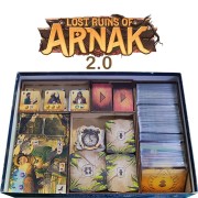 Inserto Compatible con LAS RUINAS PERDIDAS DE ARNAK 2.0 (base + Expansión 1 + Expansión 2)