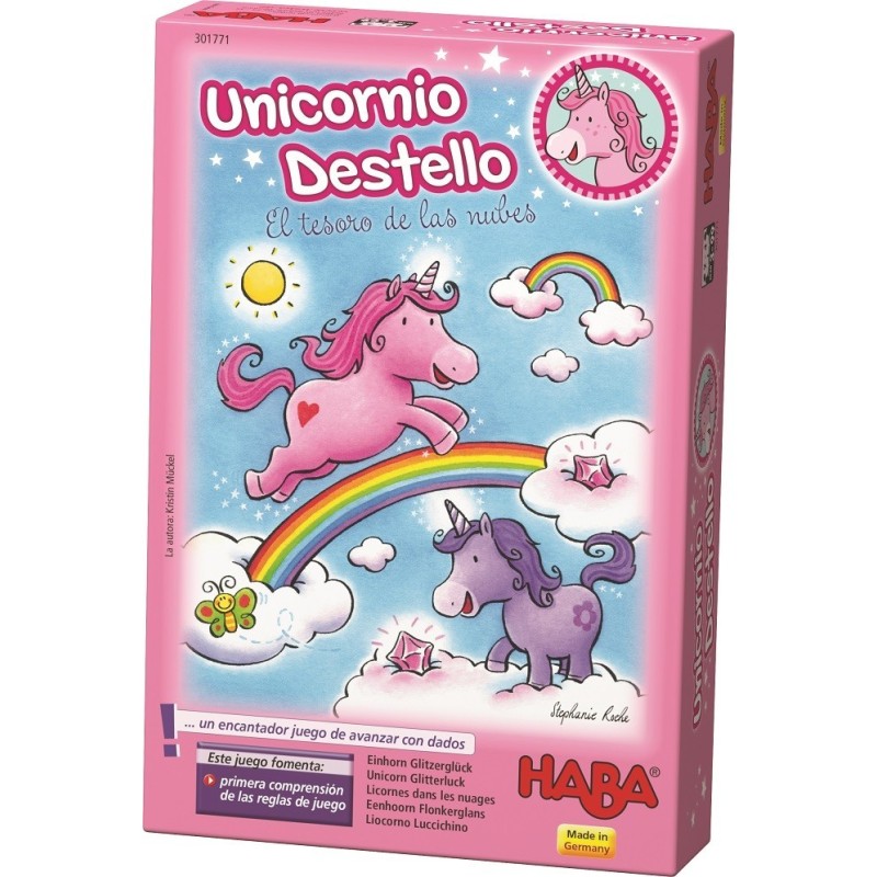 Unicornio Destello – El tesoro de las nubes