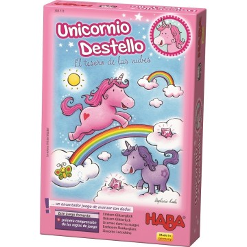Unicornio Destello – El tesoro de las nubes