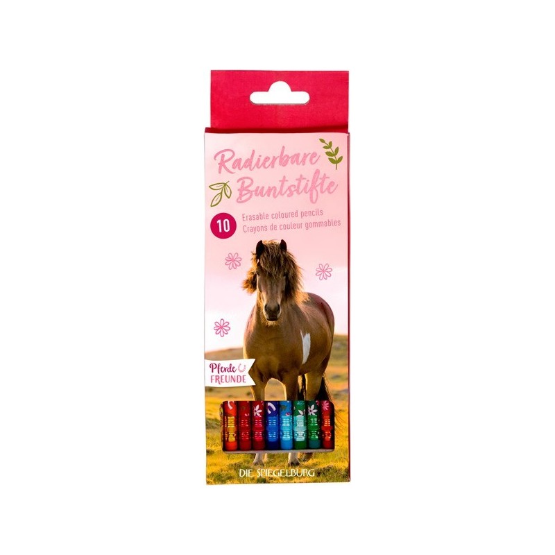 Lápices de colores borrables