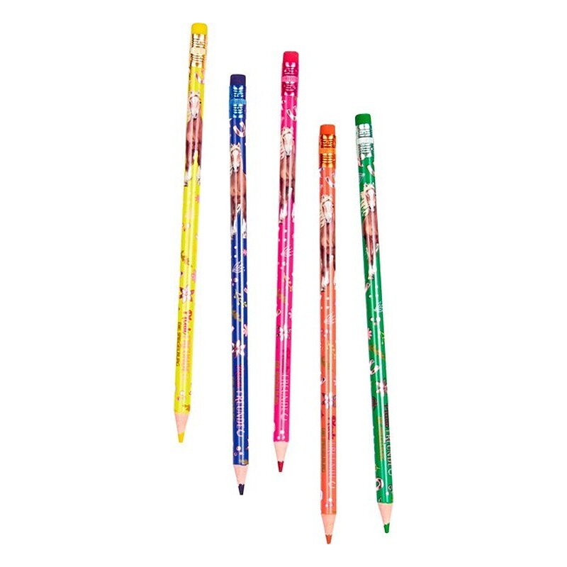 Lápices de colores borrables
