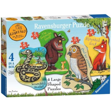 Puzzle Shaped 4 in a box: Gruffalo
