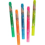 Marcadores fluorescentes con purpurina