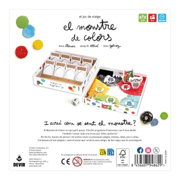 El Monstre de colors: Viatge