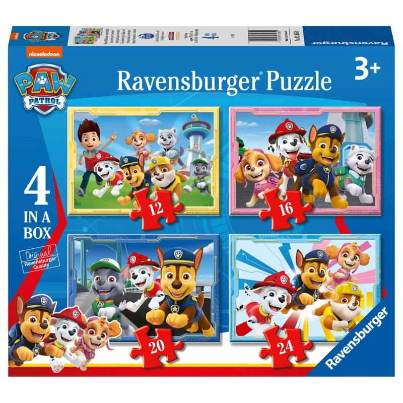 Puzzle 4 in a box: Paw Patrol B