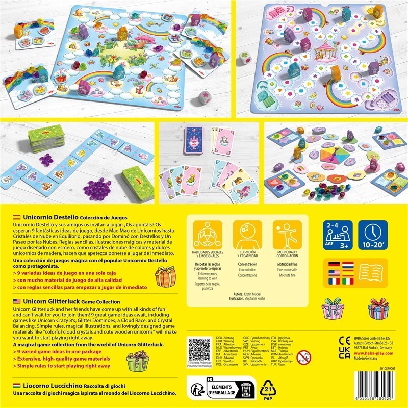Mi Gran Colección de Juegos Unicornio Destello (ES/EN)