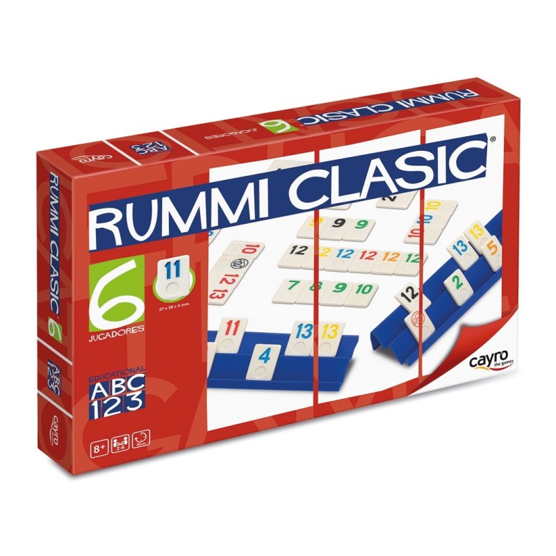 Rummiclasic L(Rojo) 6 Jugadores