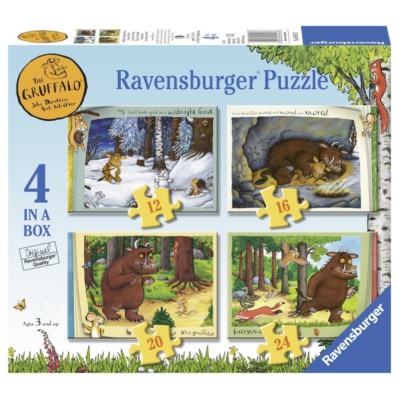 Puzzle 4 in a box: Gruffalo