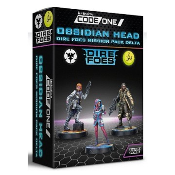 Dire Foes Mission Pack Delta: Obsidian Head - Infinity Code One (Inglés)